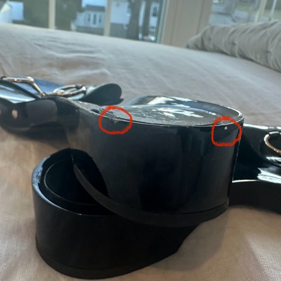 Vintage Gucci Horsebit Black and Gold Sandals Women’s Size 8 - Picture 4 of 7